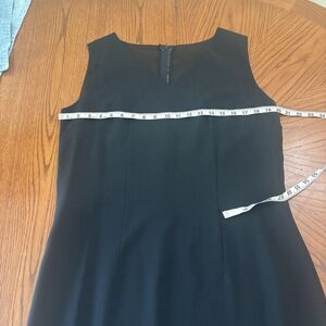 Women’s Sleeveless Black Dress L Tall